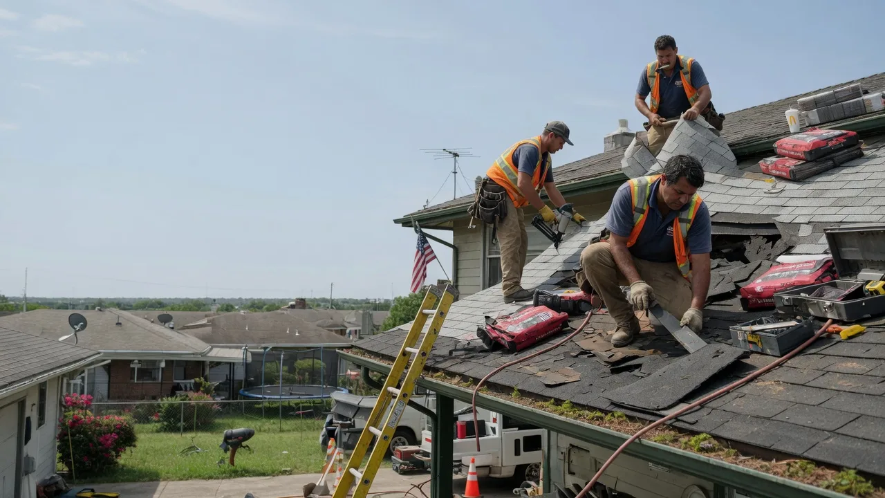 Roof Repair in Buckholts, TX near me